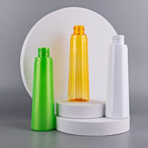 Flat shoulder bottle