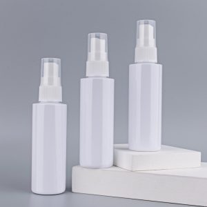 Flat shoulder bottle