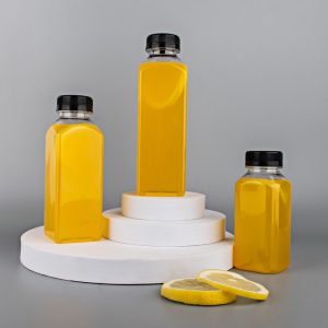 Square flat bottle