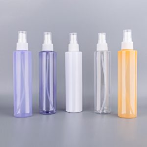 Flat shoulder bottle