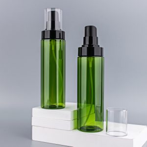 Flat shoulder bottle