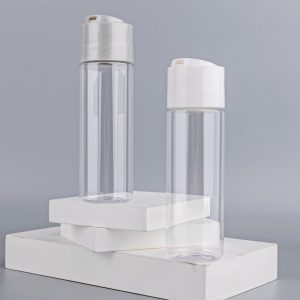 Flat shoulder bottle