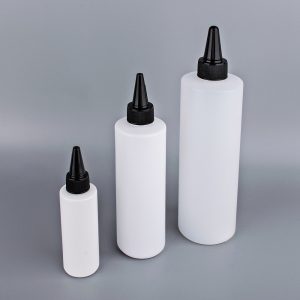 Flat shoulder bottle