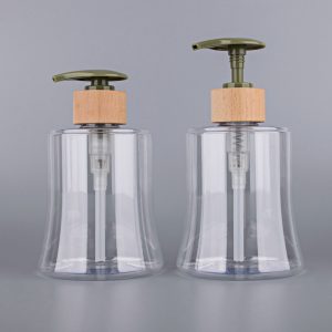 Flat shoulder bottle